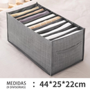 Kit 5 caixas De Armazenamento De Roupas Arrumados ND-07