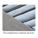 Kit 5 caixas De Armazenamento De Roupas Arrumados ND-07