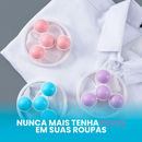 Filtro Coletor de Pelos Fiapos Flutuante Para Máquina de Lavar Roupa Reutilizável