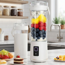 Mini Liquidificador Portátil Elétrico 600ml Recarregável USB Mixer Suco Vitamina Smoothie Leite