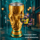 Copo Taça da Copa do Mundo 2026 – Edição Especial Colecionador 350ml com Base Removível