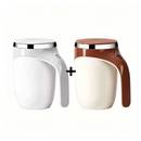 Caneca Misturadora Magnética Automática 380ml USB-C | Térmica em Aço Inox