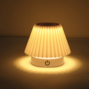 Abajur de Mesa Retrátil Recarregável LED Quente para Quarto/Escritório/Sala